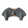 Neck Warmer, Soft Thermal Shoulder Cape, Winter Warmth Comfort M Light Gray