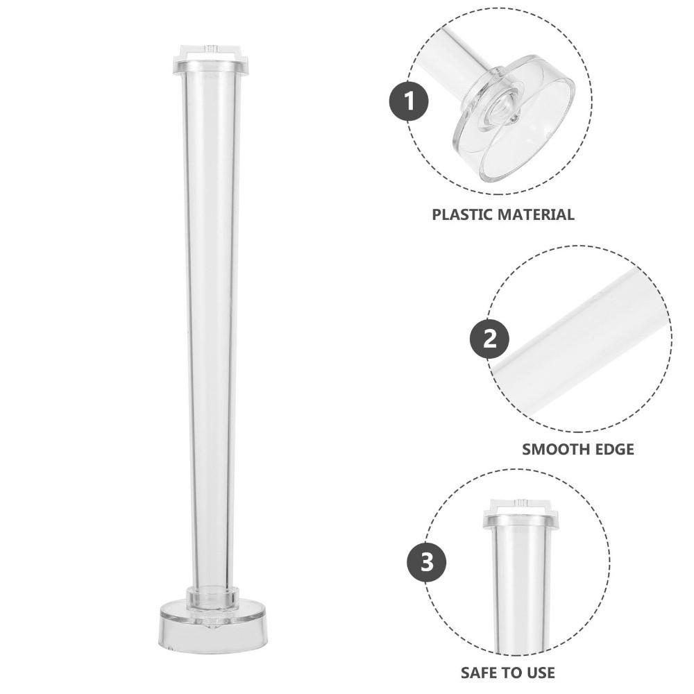 DIY Craft Long Pole Candle Mold Plastic Aromatherapy Candle Mold DIY Candle Mould  Wedding Decor