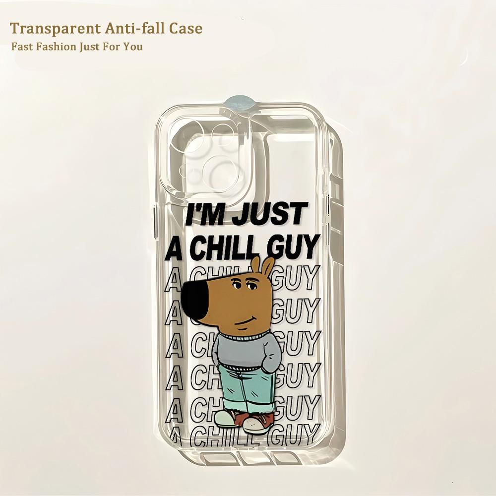 

Hot I m Just A C-Chills G-Guies Phone Case for IPhone 17 16 16e 15 14 13 12 11 Mini Pro Max X XR XSMax 7 8 Air Plus Back Cover iPhone 11