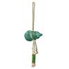 Chinese Style Gourd Pendant Keychain with Embroidered Sachet and Crystal Tassel - Hanfu Accessory and Creative Gift