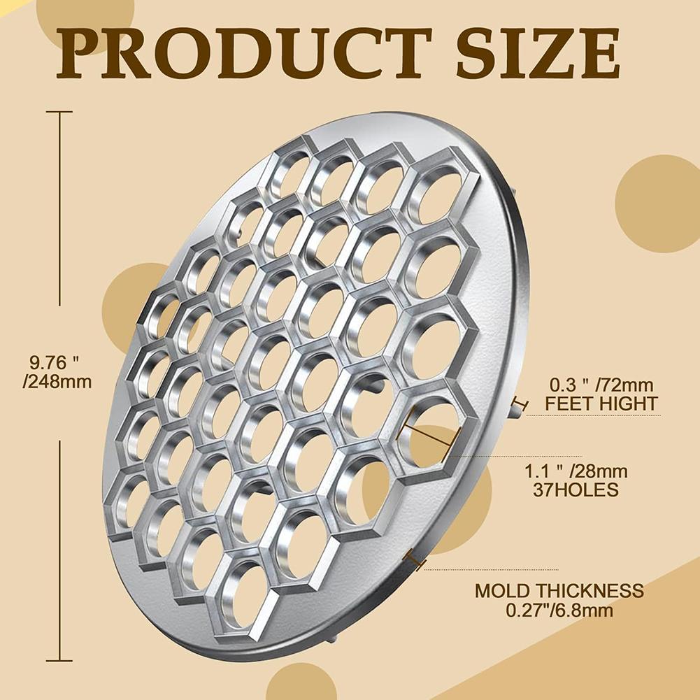 Dumpling Mold Pelmeni Maker Russian Ravioli Maker Dumplings Mold 37 Holes Easy Dumpling Machine for Home Family Kitchen Tools