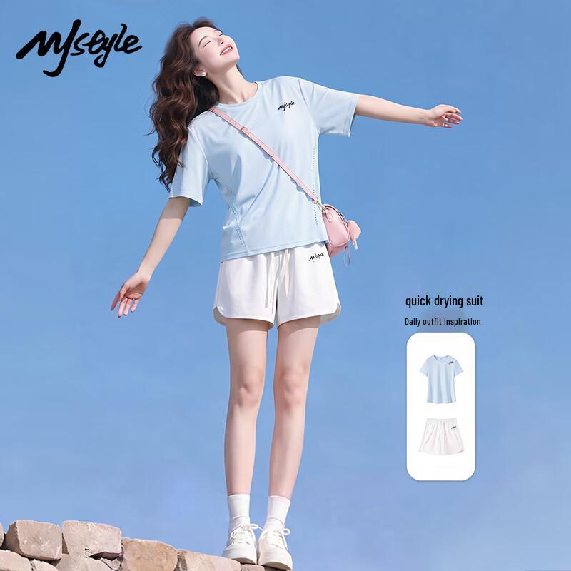 MJ STYLE Women s Cooling Quick-Dry Sport Set XL