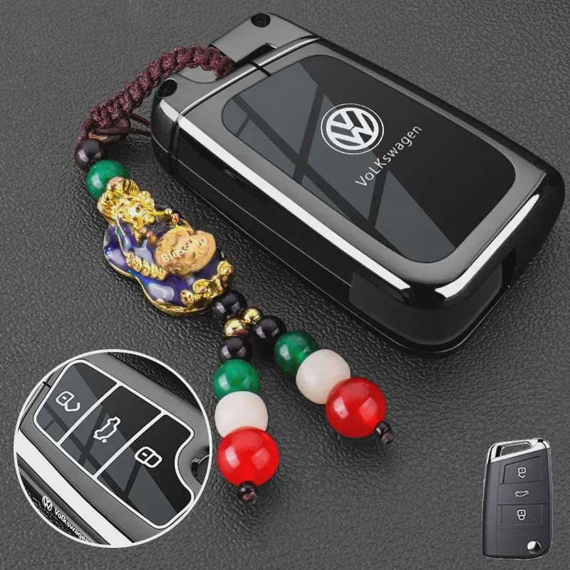 Kryt klíče 2024 Volkswagen Tiguan L/Pro s kovovou přezkou (Pasuje na modely 17-24)