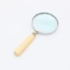 Luxury Cream Handle Magnifying Glass With Steel Frame