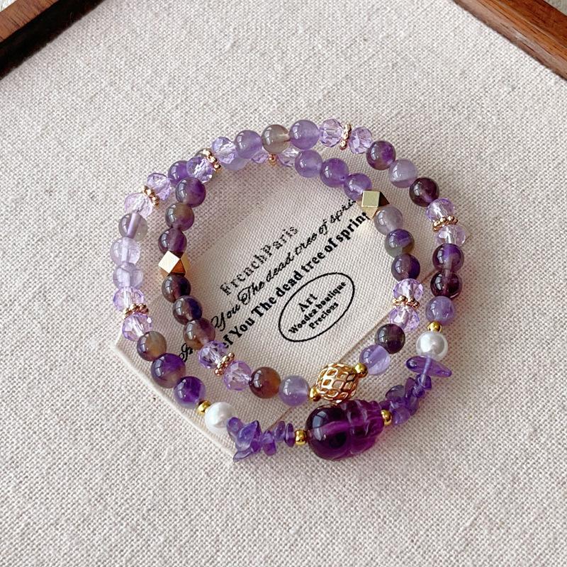 Bracelet beaded bracelet light luxury high-end women's jewelry trinkets