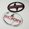 3D Chrome Scion Car Emblem Badge Sticker Front Grille Rear Trunk Decal for Toyota Scion XB TC FR-S IM IA Exterior Replacement
