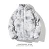 Autumn and winter new imitation Rex rabbit fur jacket men's and women's original style couple thickened cotton clothes trendy coat