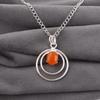 Carnelian Gemstone Jewelry, 925 Solid Sterling Silver Pendant, Handmade Dazzling Silver Pendant Jewelry For Thanksgiving Gift