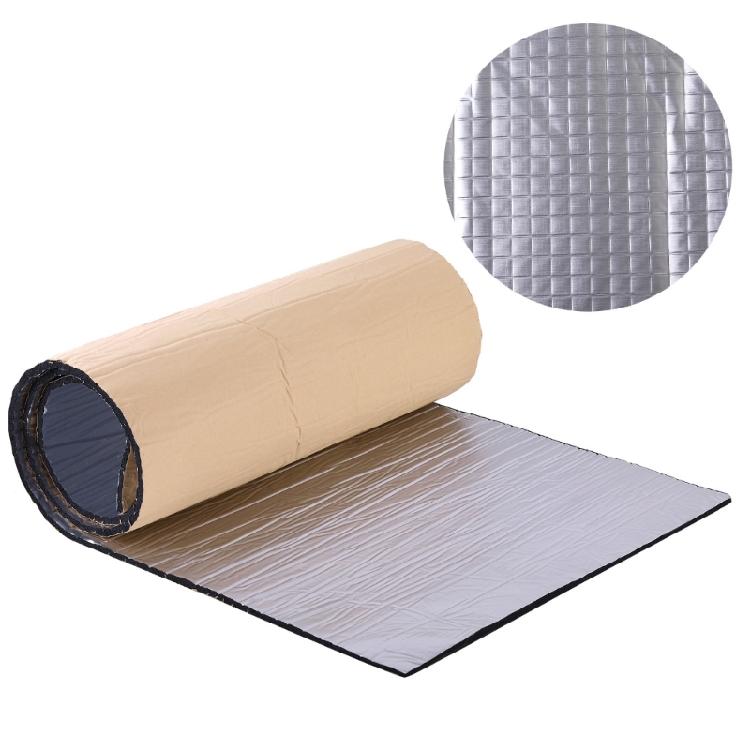 10pcs High Temperature Resistant Vehicle Soundproofing Mat Butyl Adhesive Damping Foam for Engine Hood Floor Insulation