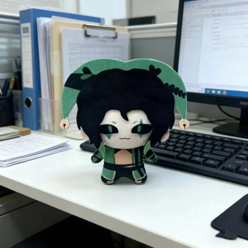 Il Circo degli Strambi 10cm Nuovo Peluche Pierrot l'Arlecchino Strambi Pierrot Bambole di Peluche Giocattoli Periferiche Anime Gioco Peluche Ciondolo Regali
