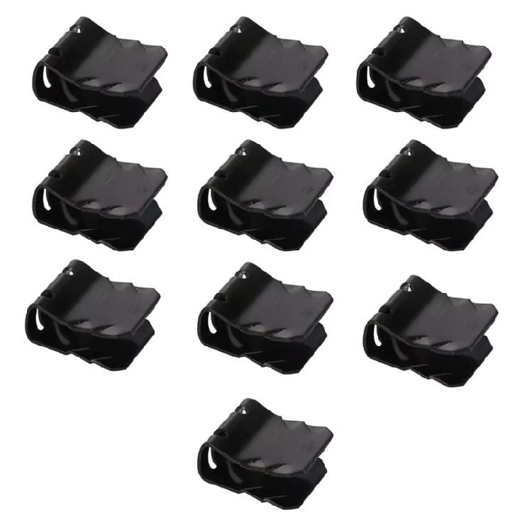 

Pack of 10 U Shaped Buckles Clamp for Engine Guard Buckles Easy Installation Car Mudguard Fixing Clips Mudguard Fastener 1