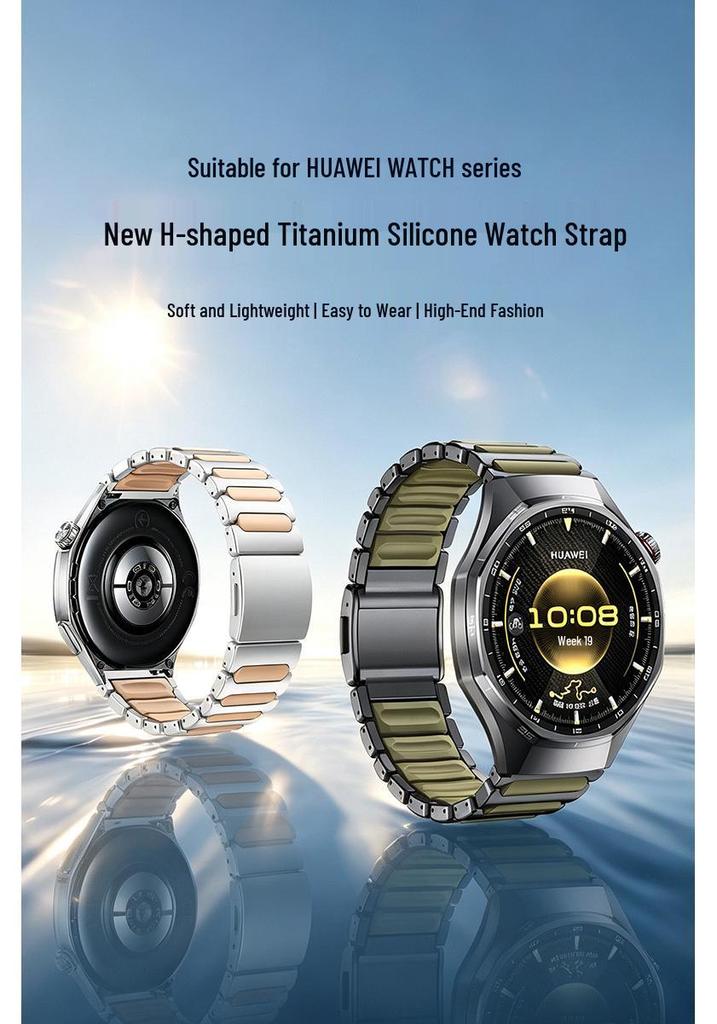 Huawei GT7 Watch: 22mm Titanium Magnetic Buckle Strap for GT Pro