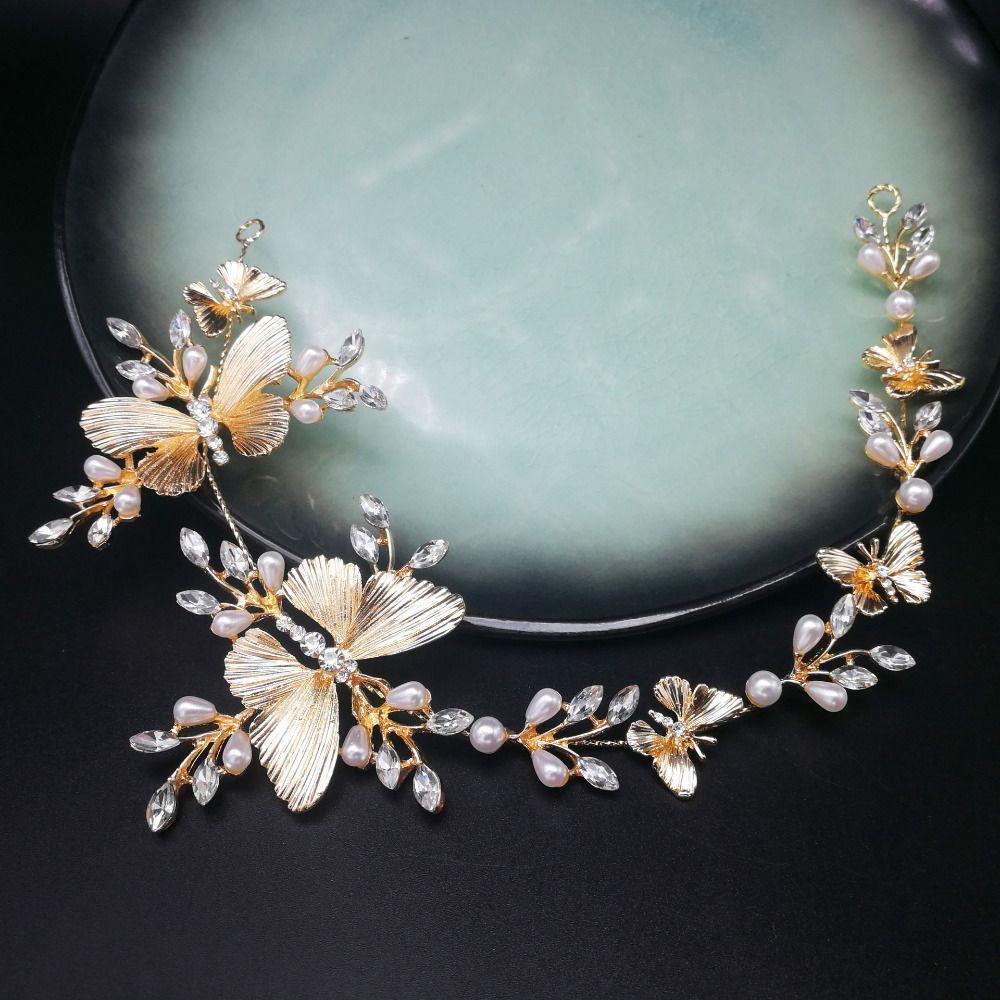 

Flower Bow Knot Headbands Rhinestone Hair Accessories Fashion Headwear