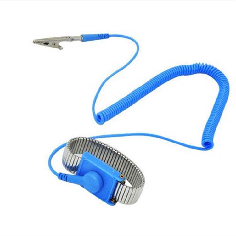 Weitesi Metal Wired Anti-static Wristband with 2.4M Cord
