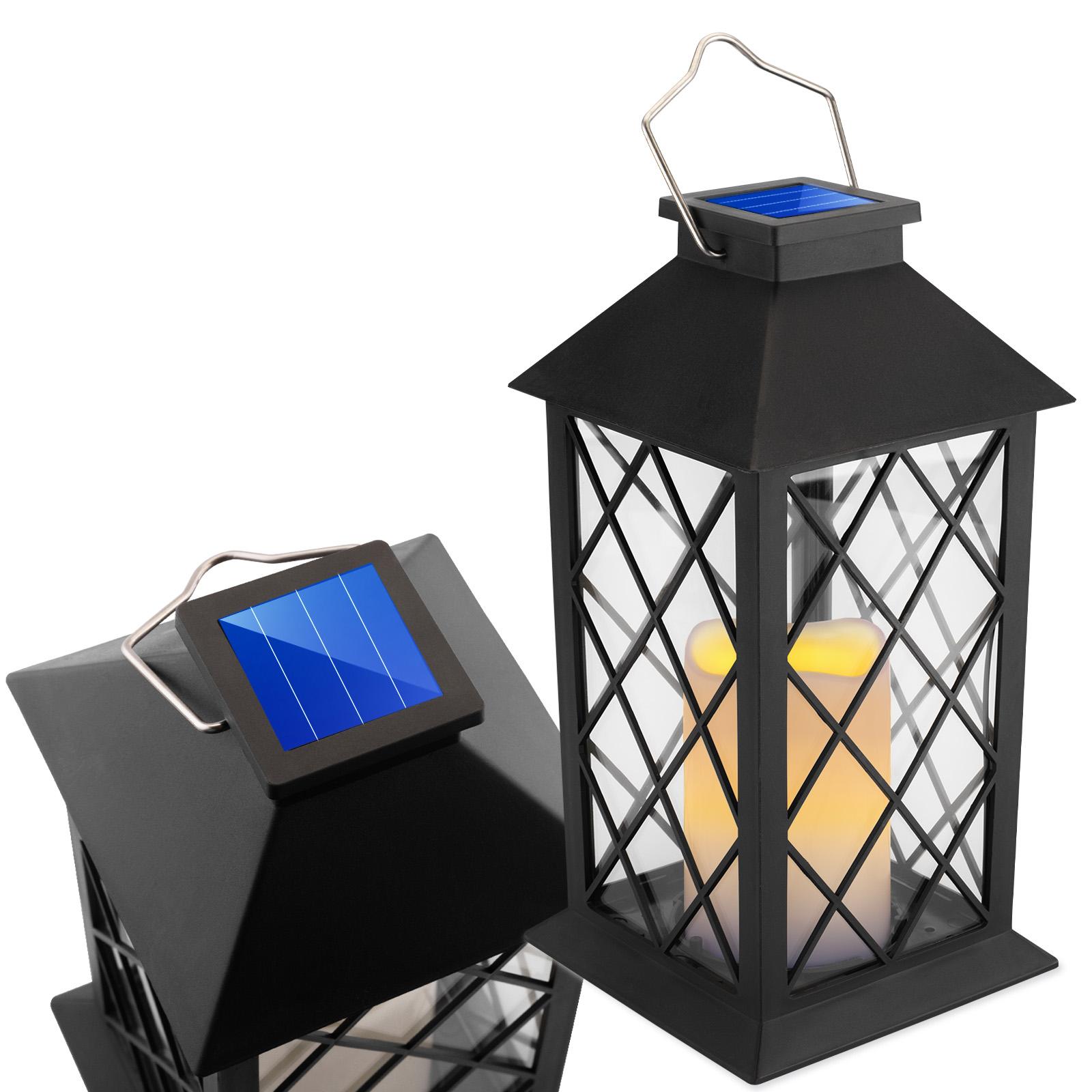 Solárna záhradná lampa Lumiled Lirio 2 LED stojaca lampáš IP44