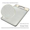 Multifunctional German 304 Stainless Steel Cutting Board for Chopping & Defrosting Vegetables and Fruits