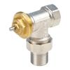 85° Tilt Positioning Brass Angle Valve Thermostatic Regulating Valve