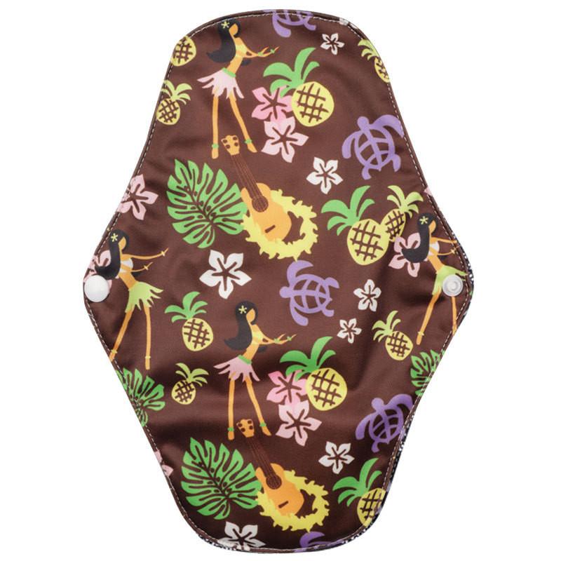 Sanitary Reusable Towels Pads Women Bamboo Cloth Washable Menstrual Safety Pads