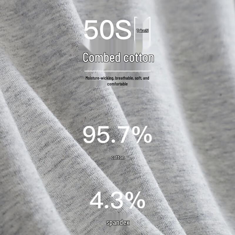 Langsha Men's Mid-Waist Boxer Briefs