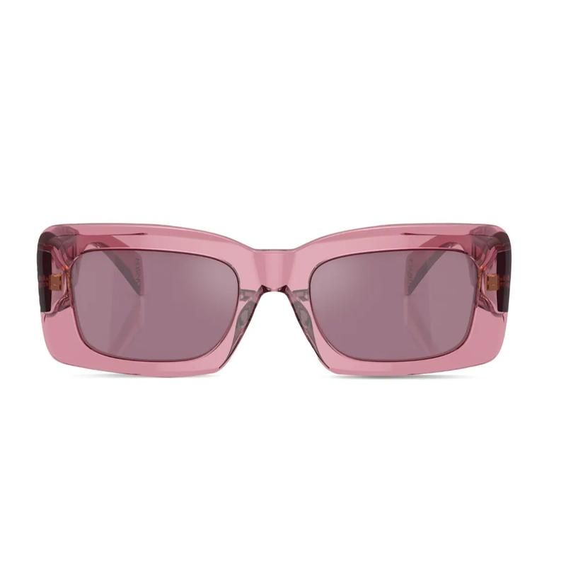 Versace Classic Logo Plastic Irregular Sunglasses Women’s Pink 5695767 VE4444U5355AK-pink 54