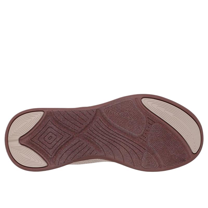 Skechers Bobs Moda Flex - Mellow Dawn Comode alla Moda Versatili Scarpe Casual Basse Sneaker Donna Marrone 117731-NAT
