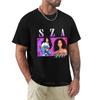 SZA Retro Vintage Hip Hop Tee 90s Aesthetic TShirt Tshirts Man Plus Size Tops Summer Top T Shirts Men