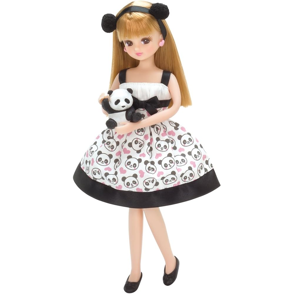 Licca-chan Doll LD-07 Chao Chao Panda