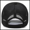 Hat Cap Mesh Breathable Long Brim Sports Outdoor Baseball Fishing Lightweight CZA497 [White Fang] Men's (Gray)