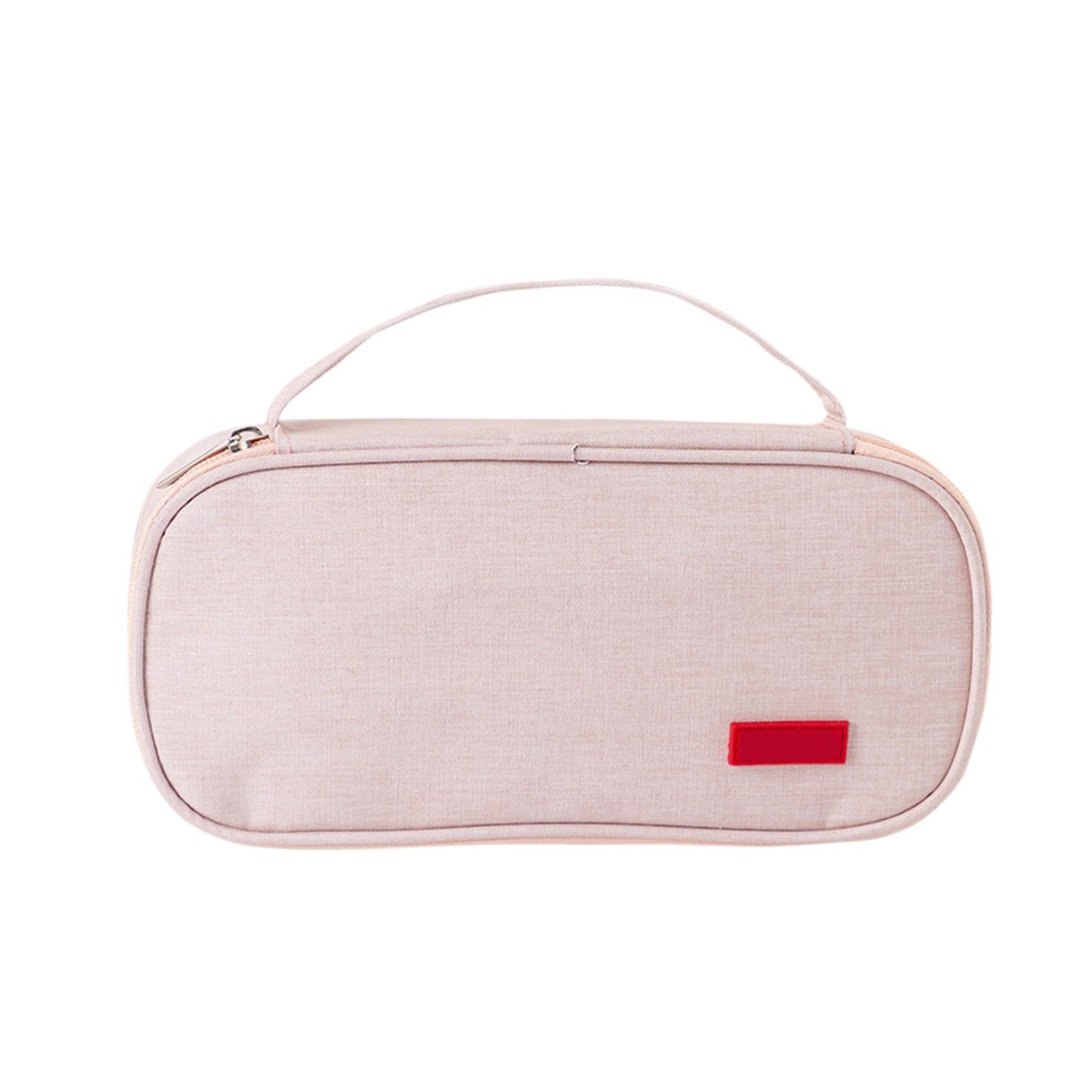 

Large Pencil Bag, Large-capacity Pencil Bag Stationery Pencil Bag, Large-capacity Bag Storage Box, Unisex Box. One Size розовый