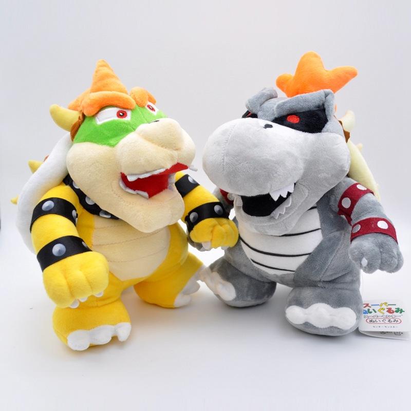 New Doll 25cm Large Mario Super Mary Kuba Kuba Station Fire Dragon Bones Kuba Plush Doll