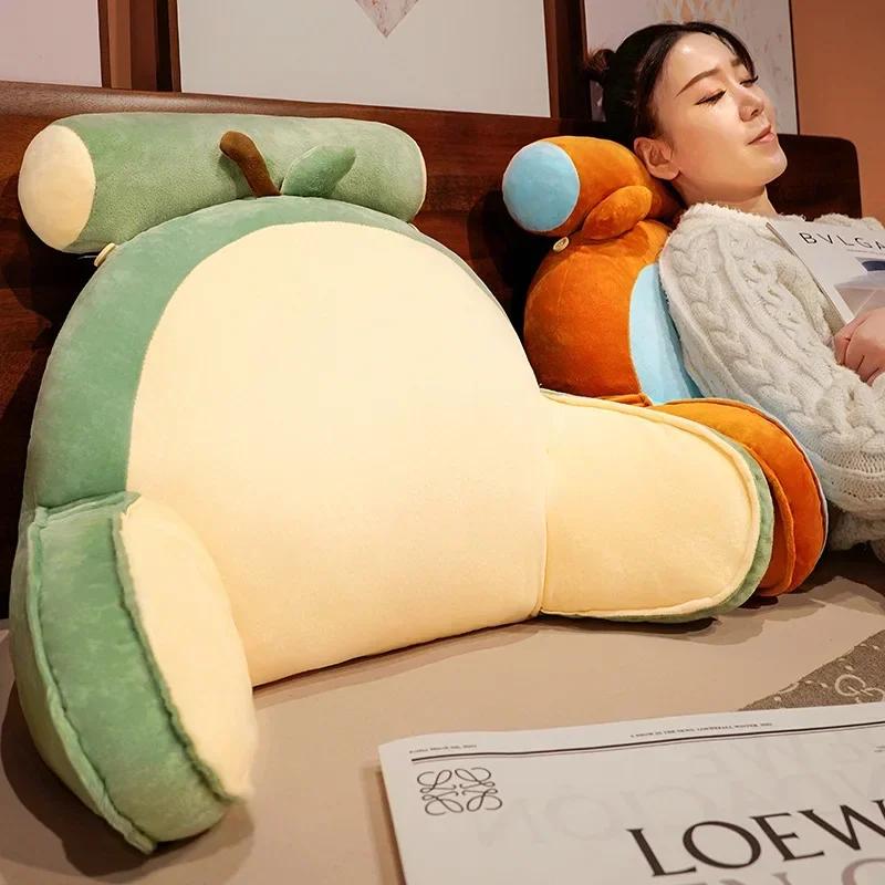 Bedhead Soft Bag Pillow Student Dormitory Office Lumbar Support Protect Waist Cushion Bed Pillow Large Backrest Cushion