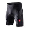 Men's Cycling Shorts with 4D Pad, Sweat-Wicking, Quick-Drying, Lightweight, Breathable, Reflective Features, Cycling Wear, Road Bike, Racer