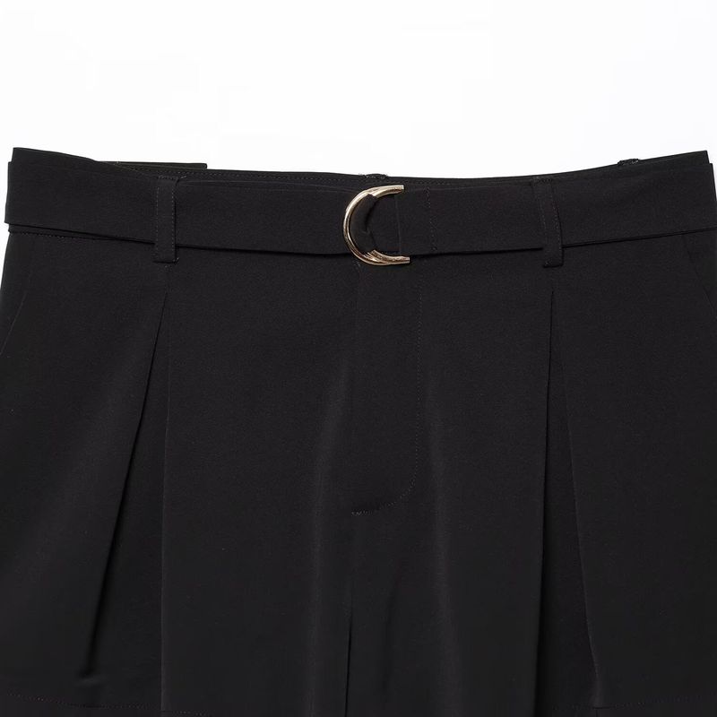Jnleaog Spring New Arrival Women's Clothing Fashion Style French Fashion with Belt Casual Shorts 9929027800