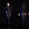 High-neck Shiny One-piece Stockings, Sexy See-through Bodysuit with Silky Straps Jj Seamless Sexy Bodysuit for Men and Women