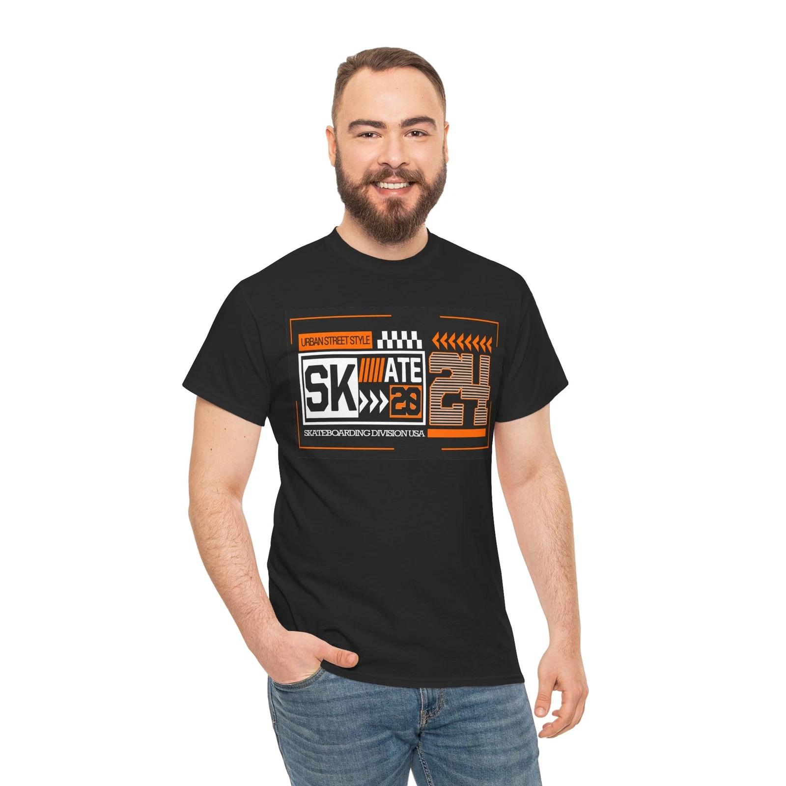 SKATEBOARDING 2024 AWESOME GRAPHIC T SHIRT Unisex Heavy Cotton Tee 3XL