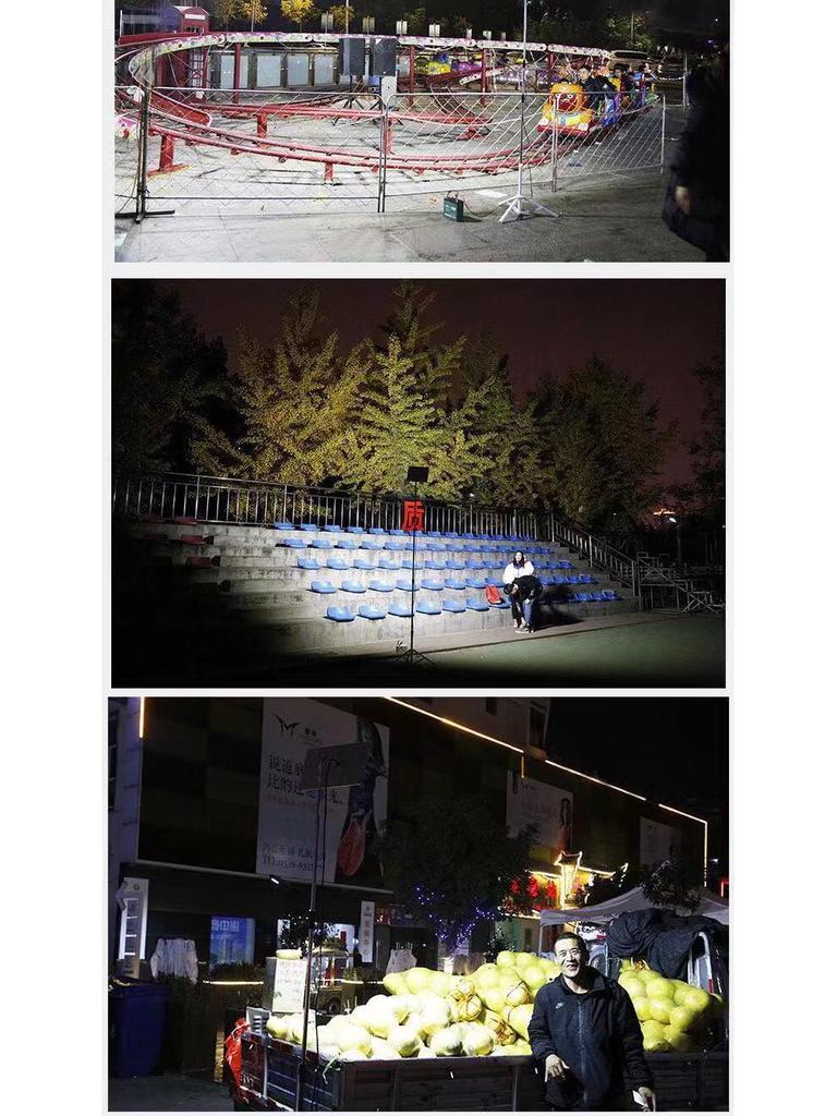 Super Bright Waterproof LED Floodlight for Outdoor Lighting and Stage Use