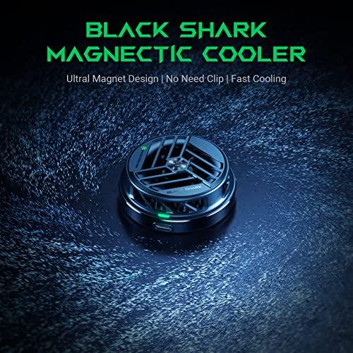 Black Shark Peltier Smartphone Cooling Fan, Magnetic, 20W High-Power Smartphone Cooling Fan, 3-Second Rapid Cooling, Quiet, App Controlled, RGB Light