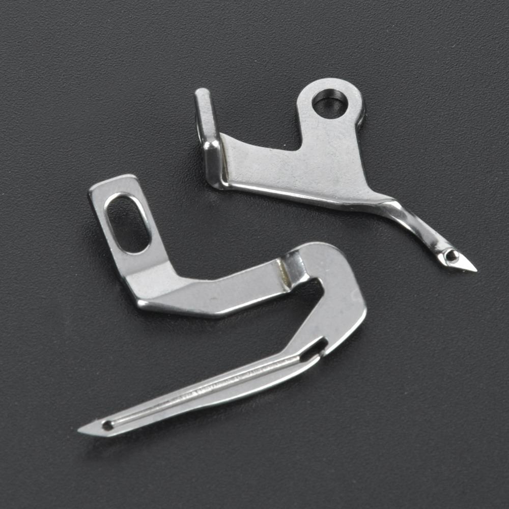 2 Stück Legierung Overlockgreifer Multifunktionaler Oberer Unterer Greifer Nähmaschinen Greifer Industrielle Nutzung