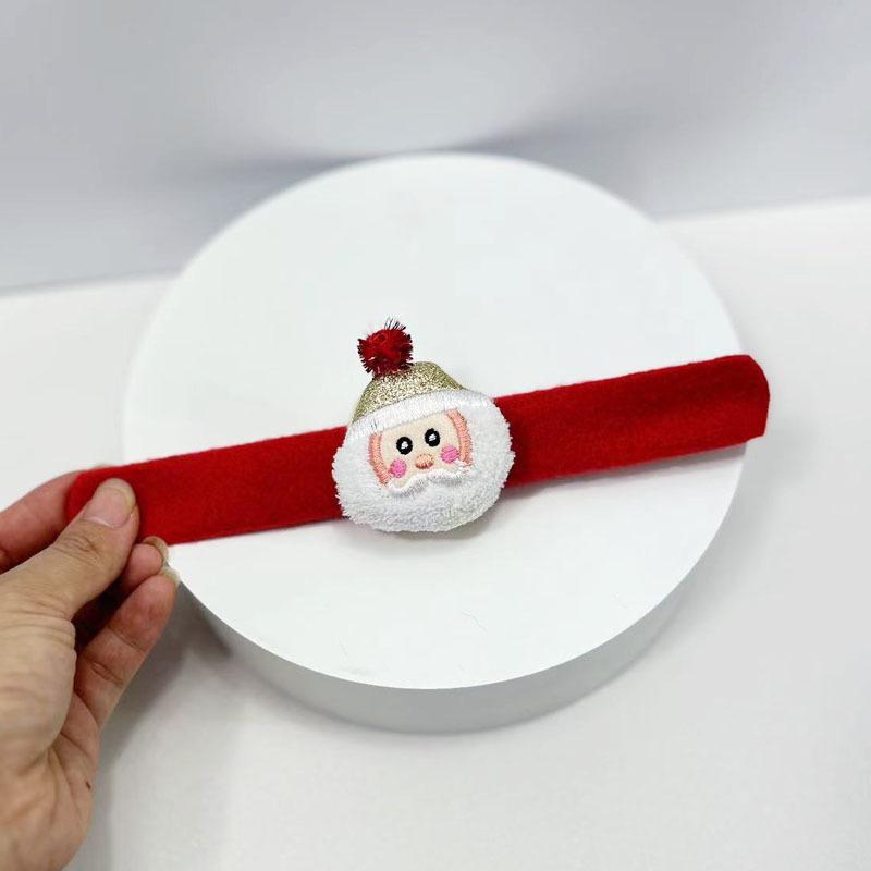 Creative Christmas & Halloween Snap Bracelet with Cartoon Reindeer, Pumpkin, Vampire, and Monster Designs