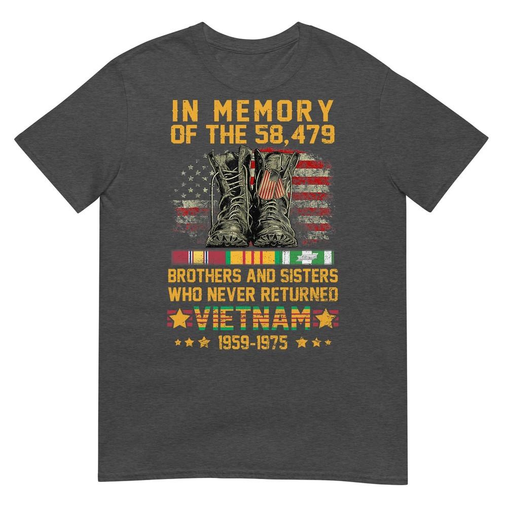 In Memory Of The 58479 Brothers And Sisters Vietnam Veteran TShirt