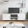 VidaXL TV Cabinet White 150x30x50 Cm Engineered Wood 829092