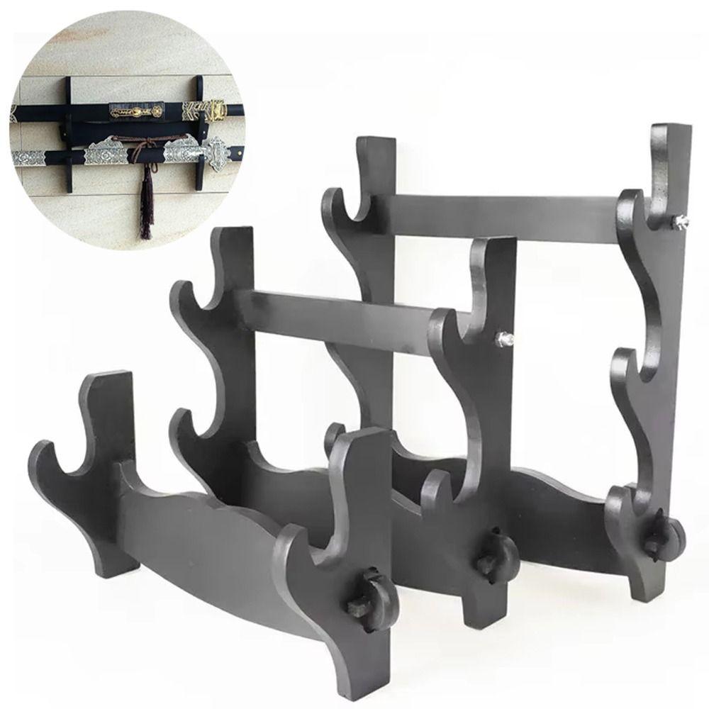 Space Saving Wall Lightsaber Hangers Samurai Lightsaber Storage Shelf  Japanese Style Decor