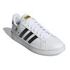 Adidas Neo Grand Court Comfortable Durable Low-Top Sneakers Men Sneakers White Black GZ4645