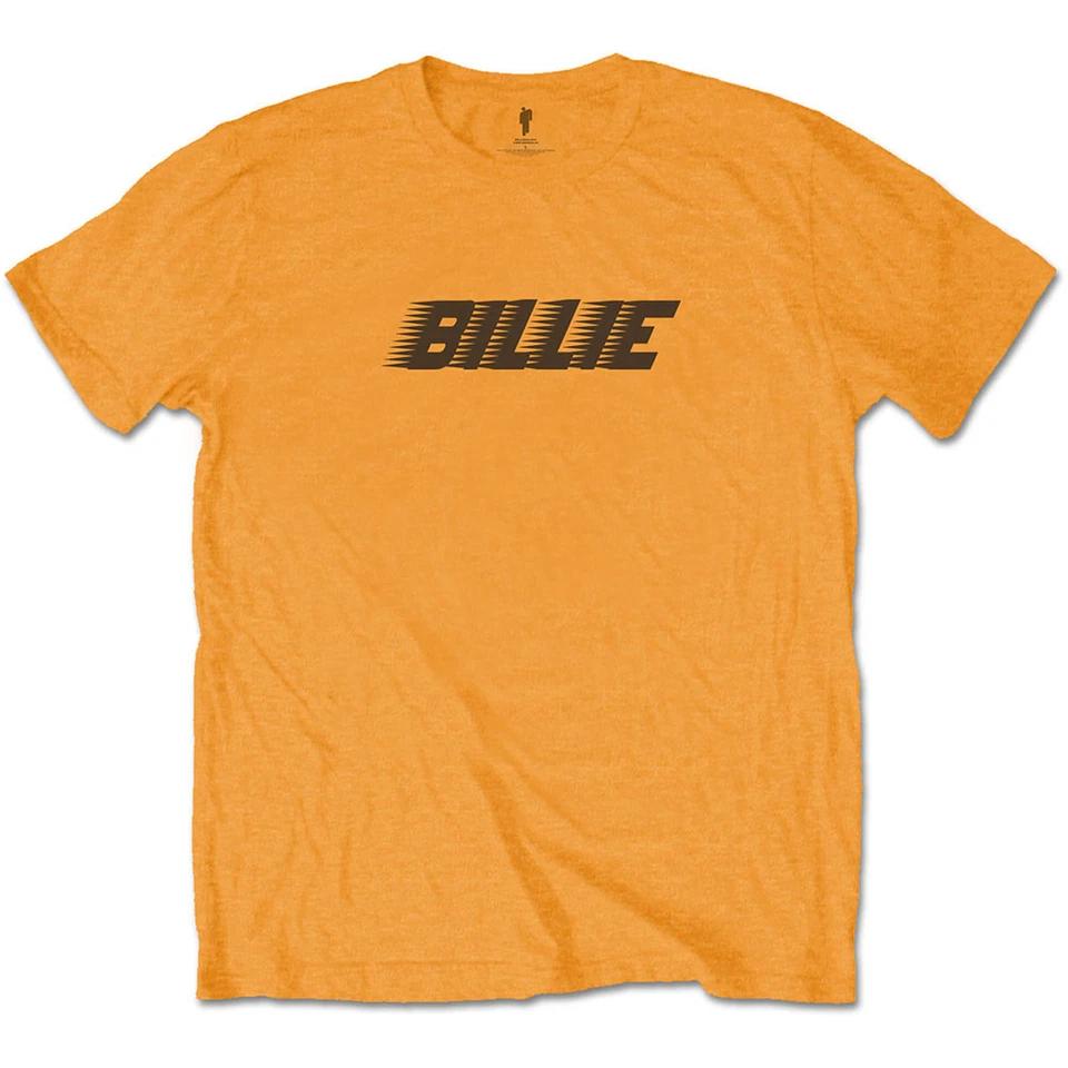 Orange Billie Eilish Racer Logo Official Tee T-Shirt Mens XL
