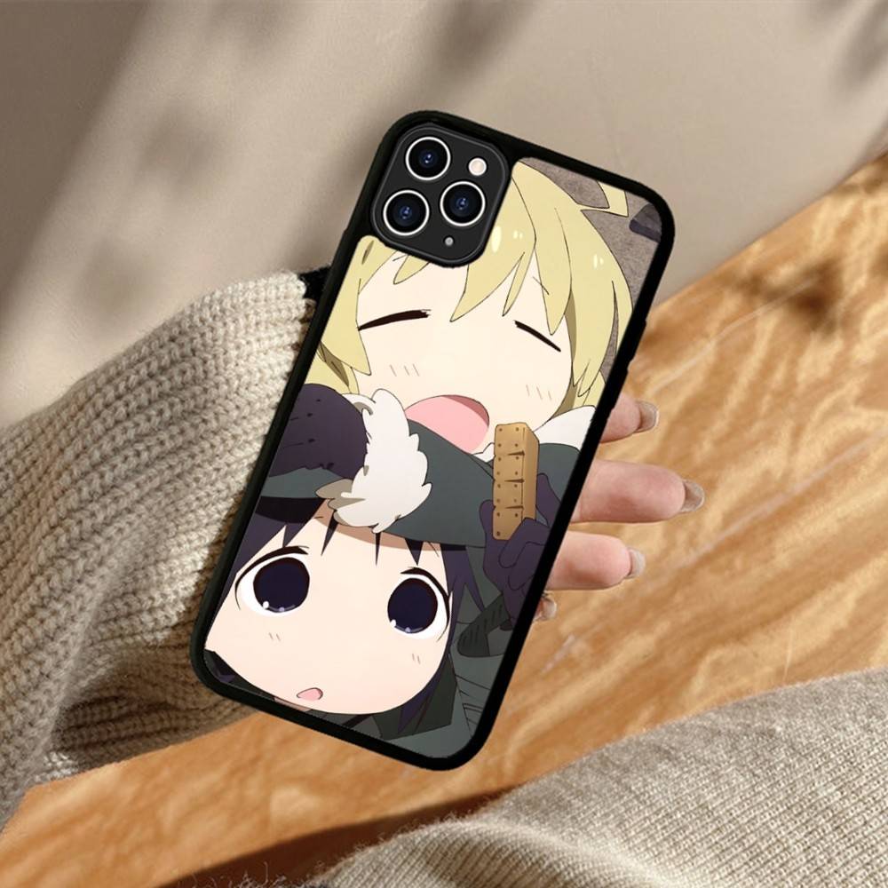 Anime G-Girls Last Tour Movie Phone Case For iPhone 17 16 Pro Max 11 12 13 14 15 Hard PC+TPU Bracket Back Cover