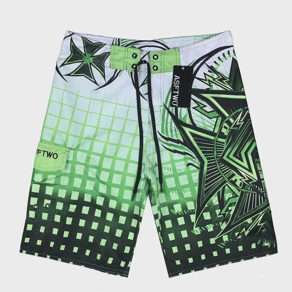 Men's Quick-Dry Plaid Beach Shorts - 2023 Summer Travel Collection (4 Colors)