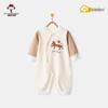 Autumn Newborn Pure Cotton Rompers: Air Conditioning Monk Clothes for Spring, Summer, and Fall