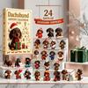 24-Day Advent Calendar 2026 Acrylic 2D Flat Animals Mini Figurines  Home Festive Display