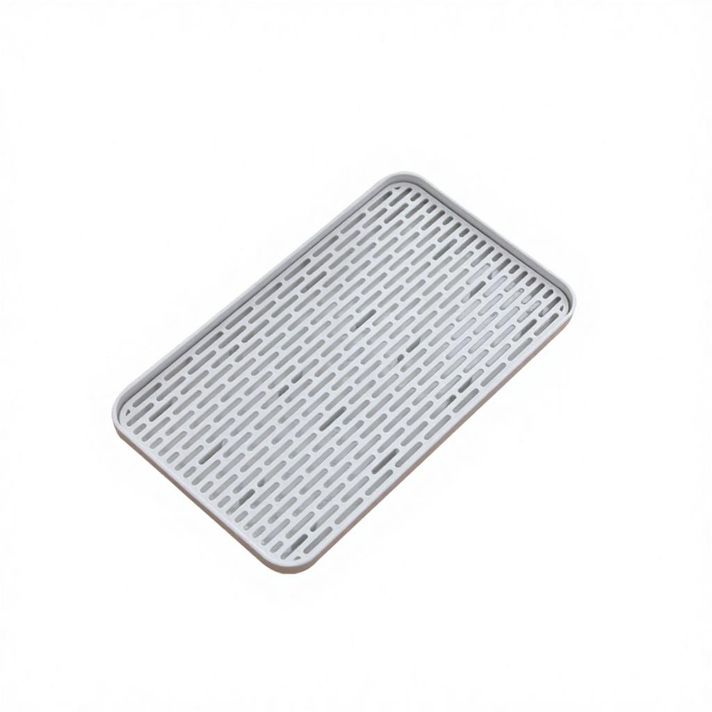 Hot Sale Double Tier Kitchen Sink Drying Rack Draining Board Dish Bowl Cup Drain Tray белый