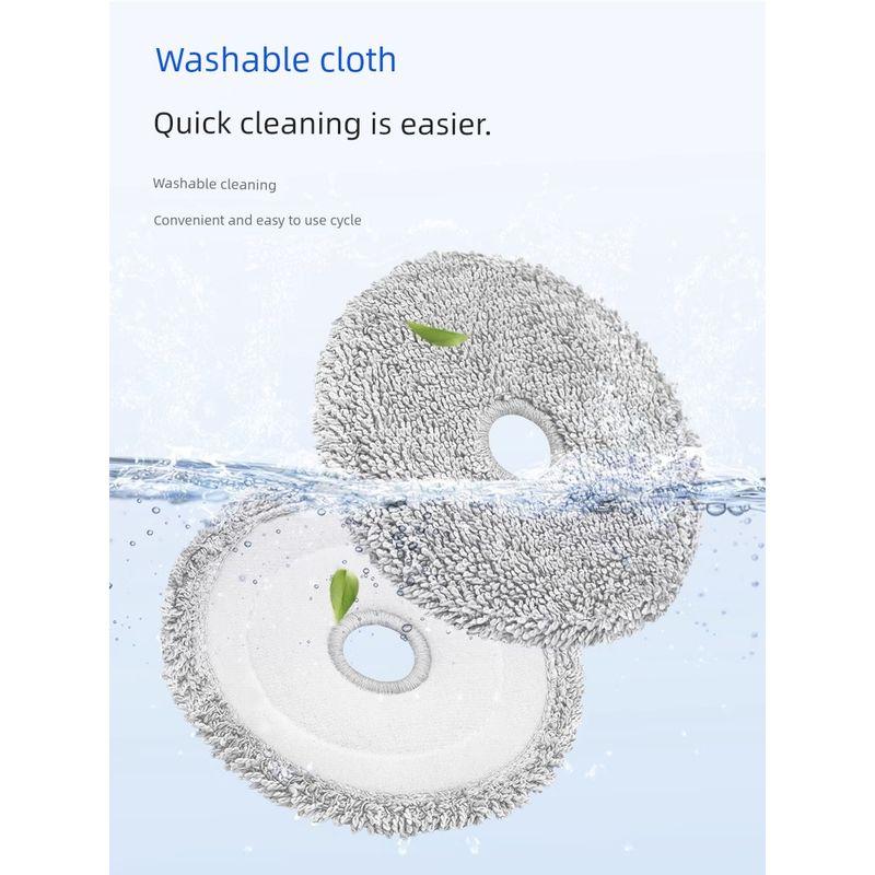 Applicable To Ecovacs Dibao Mini Sweeping Robot Accessories Side Brush Rag Dust Collection Bag Rolling Brush Filter Consumables